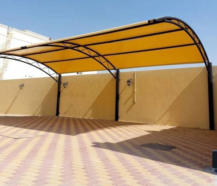 أنواع مظلات مواقف