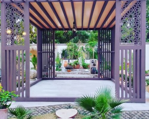 ديكورات خارجية وداخلية للحدائق